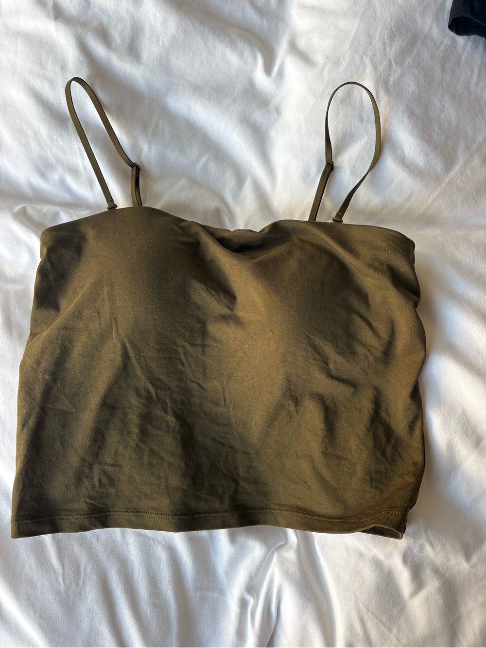 Uniqlo tube top built in bra